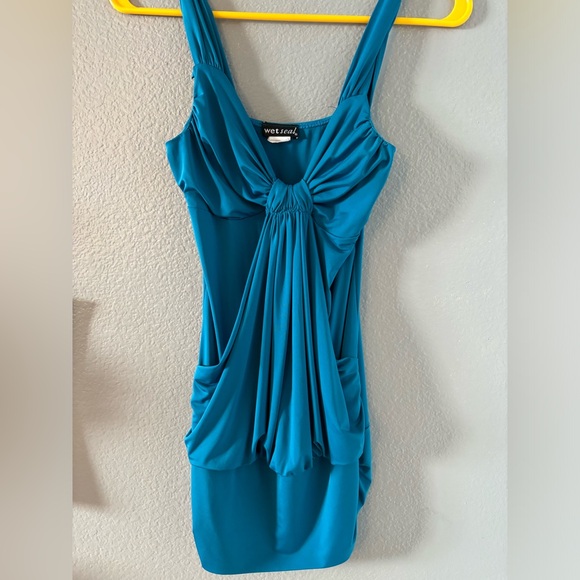 Wet Seal Tops - Wet Seal vintage blue tank top
